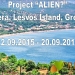 Selecţie participanţi proiect “ALIEN?”, Vatera, Lesvos Island, Greece