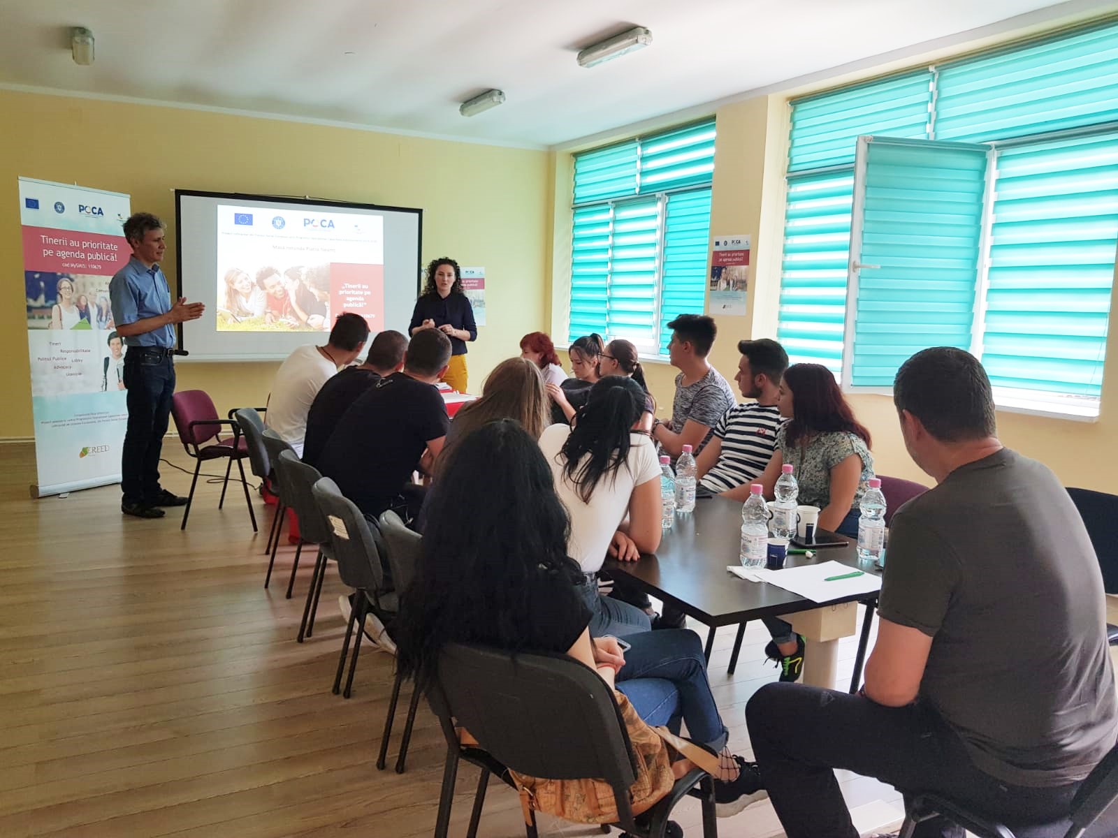 COMUNICAT POST EVENIMENT A 6.2. Stabilirea planului de actiune si implementarea acestuia  „TINERII AU PRIORITATE PE AGENDA PUBLICĂ!”- Piatra Neamț Cod Mysmis: 110679